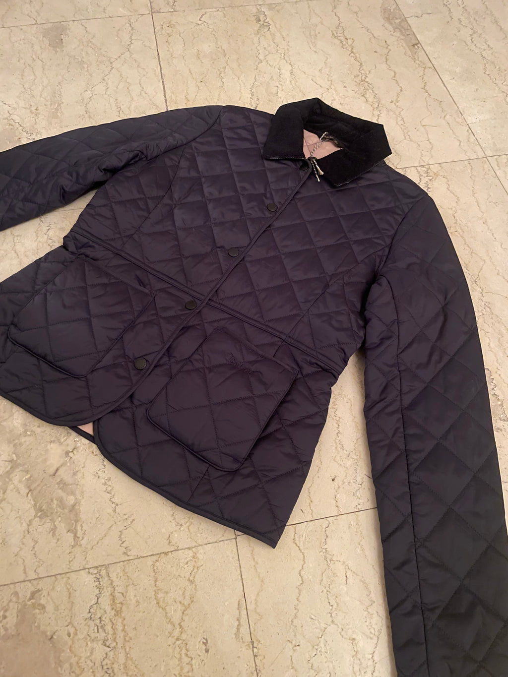 Barbour Tartan Quilted Jacket