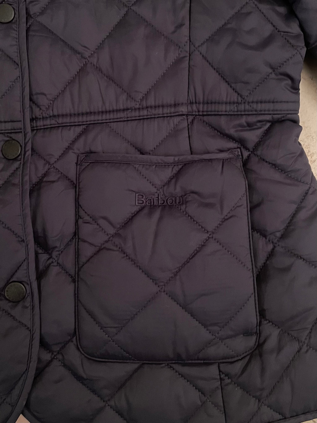 Barbour Tartan Quilted Jacket