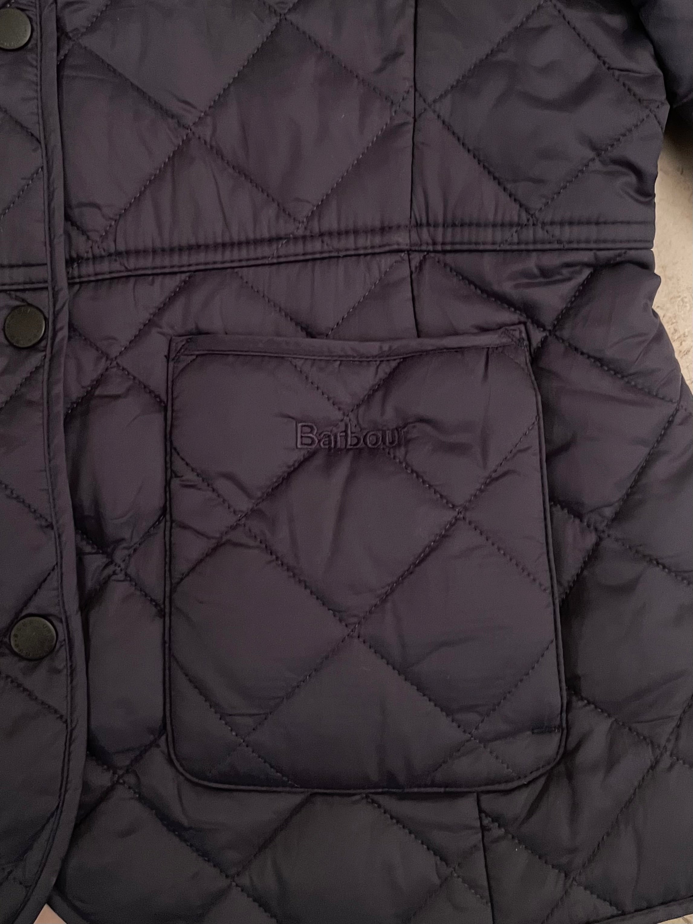 Barbour Tartan Quilted Jacket