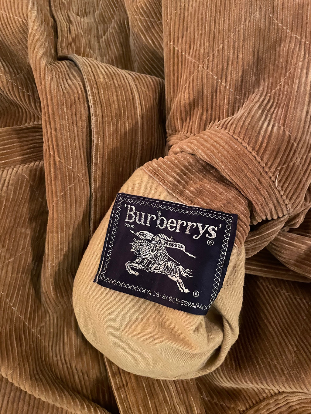 Burberrys’ Reversible Corduroy Jacket