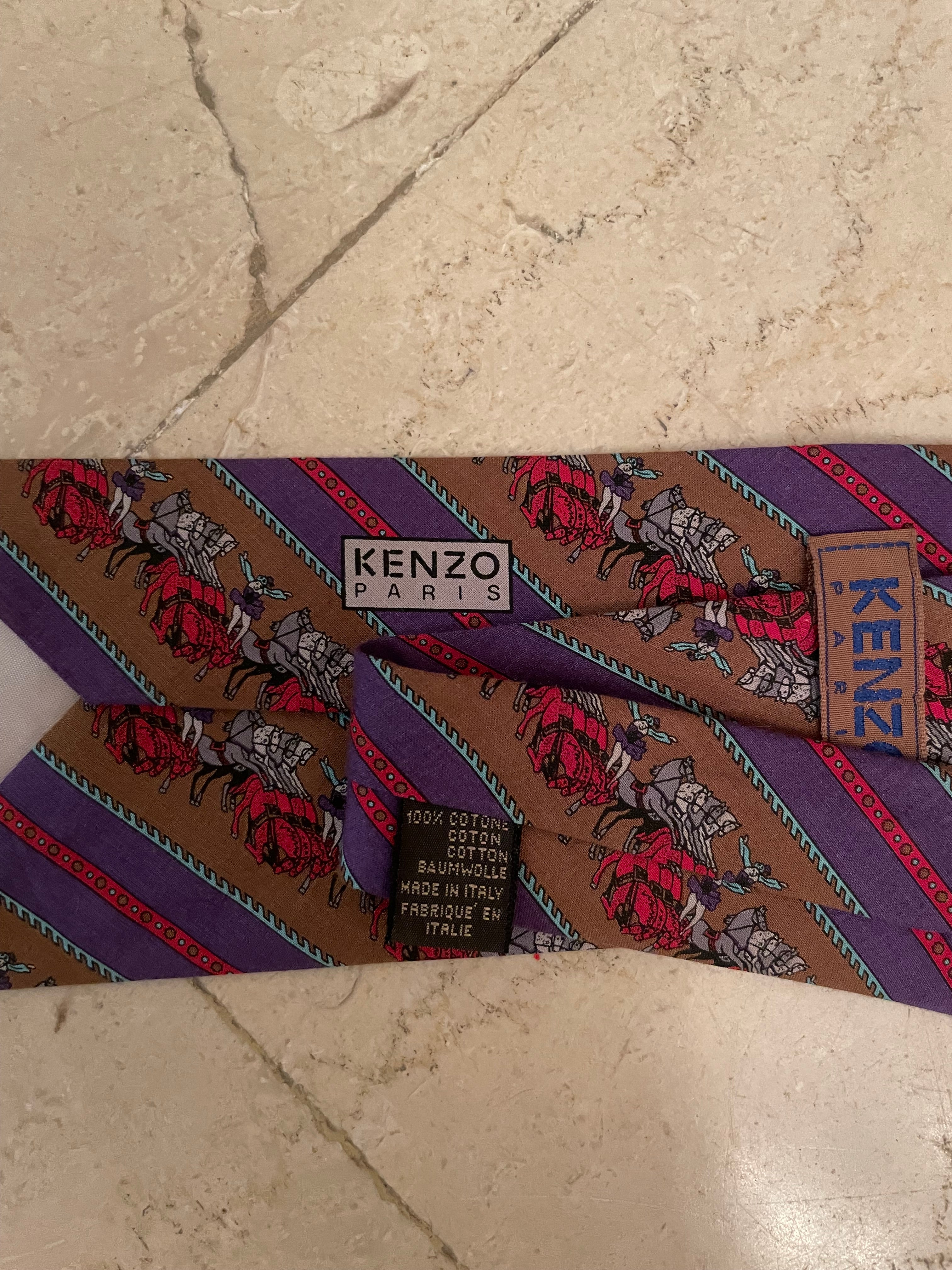 Kenzo Paris Tie