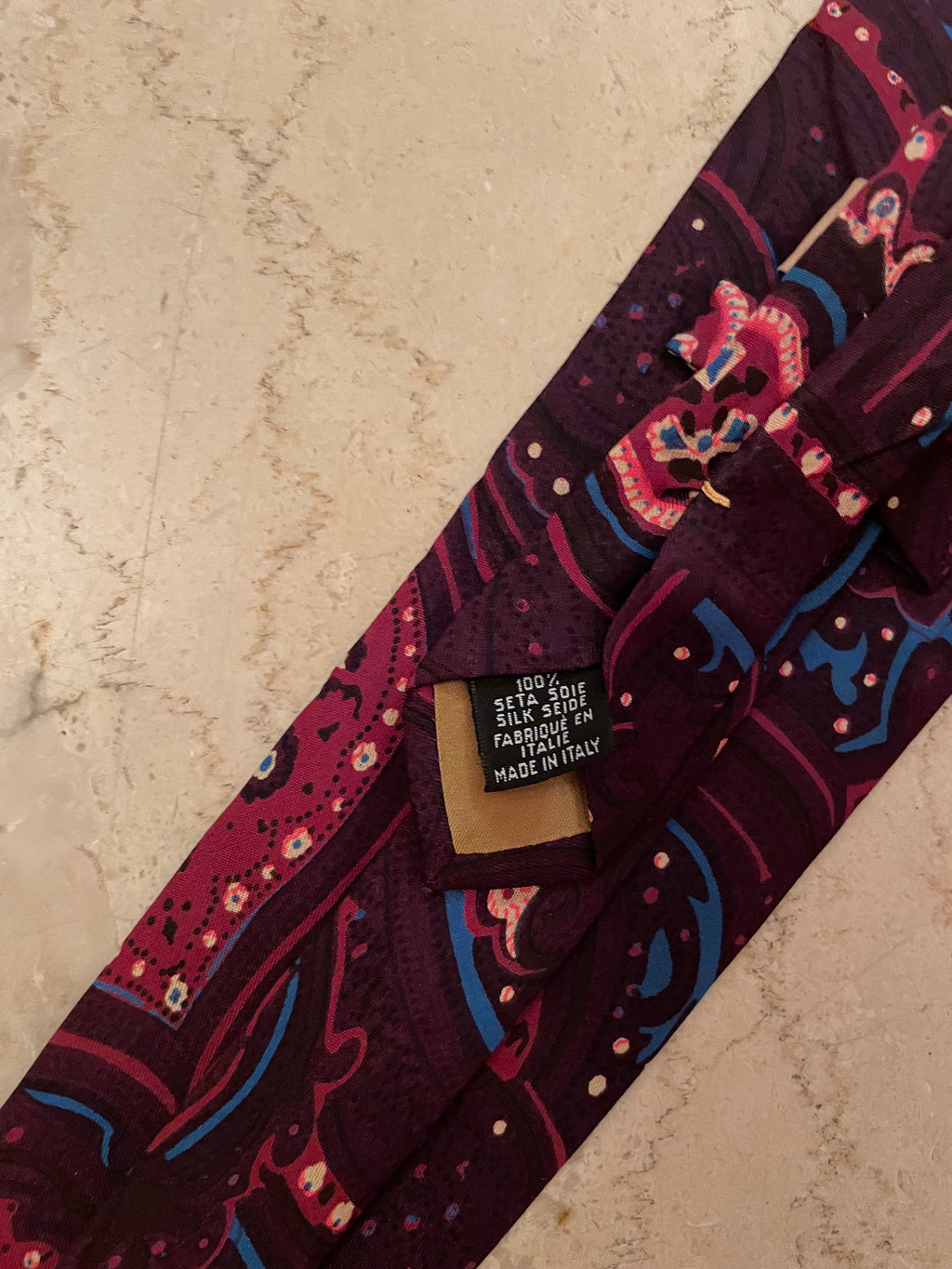 Yves Saint Laurent Silk Tie