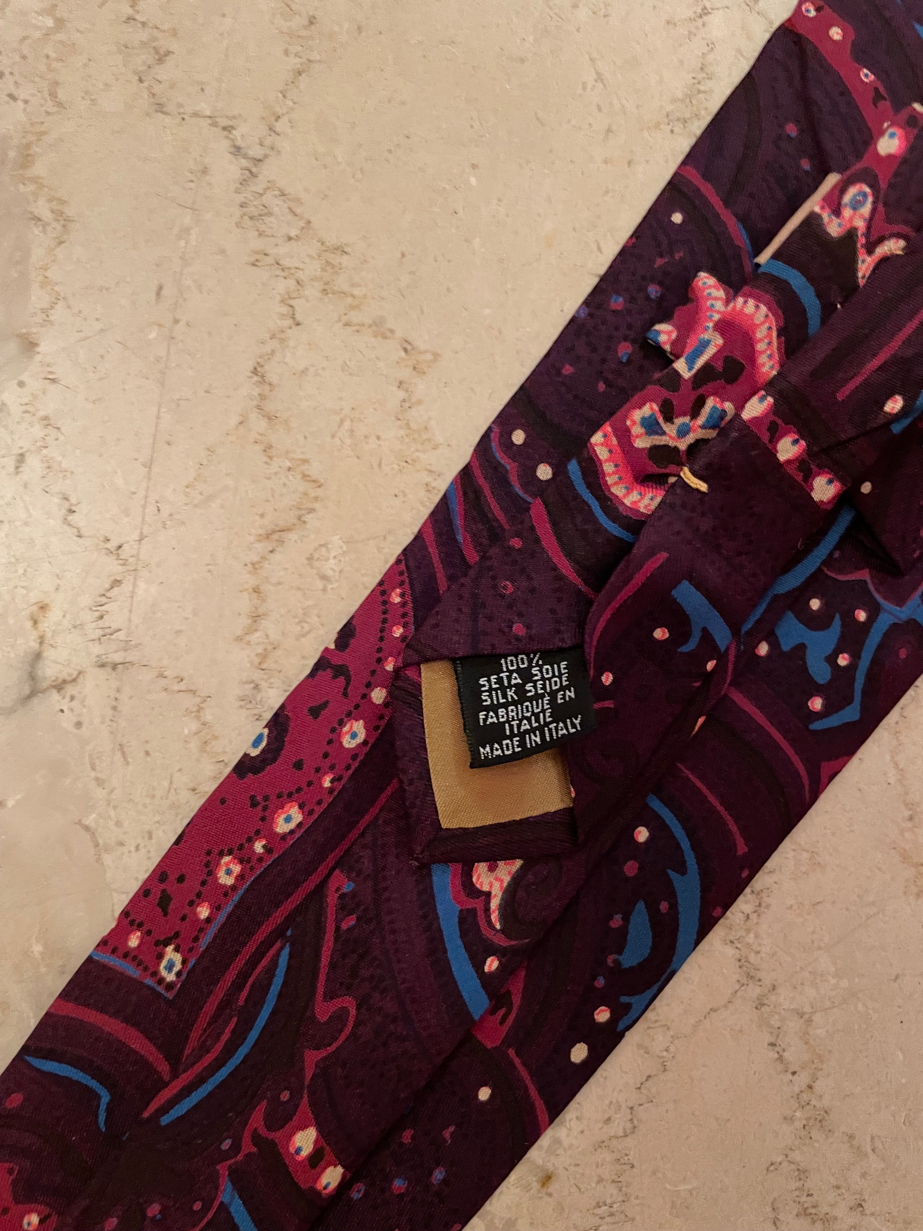 Yves Saint Laurent Silk Tie