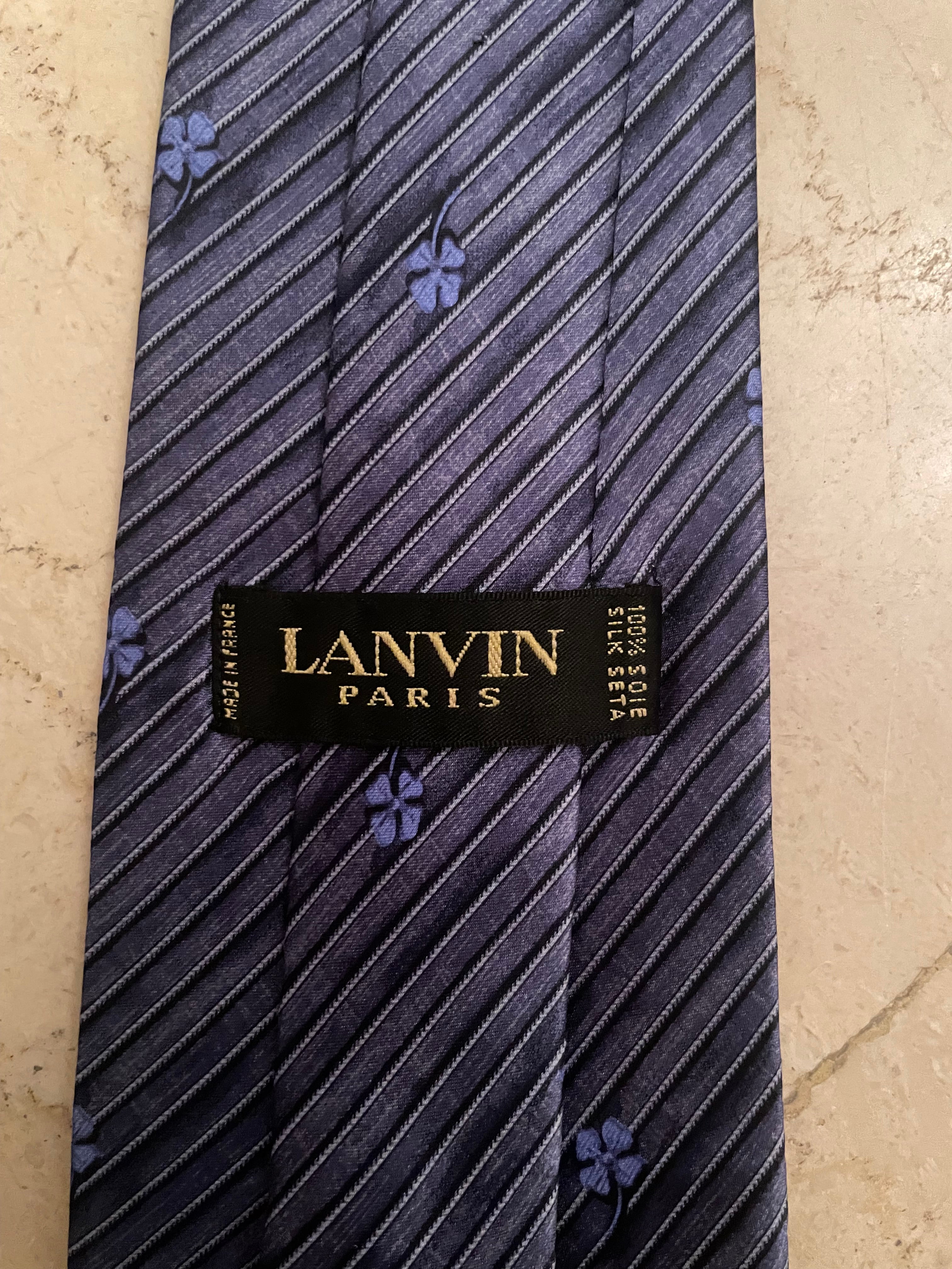 Lanvin Paris Tie