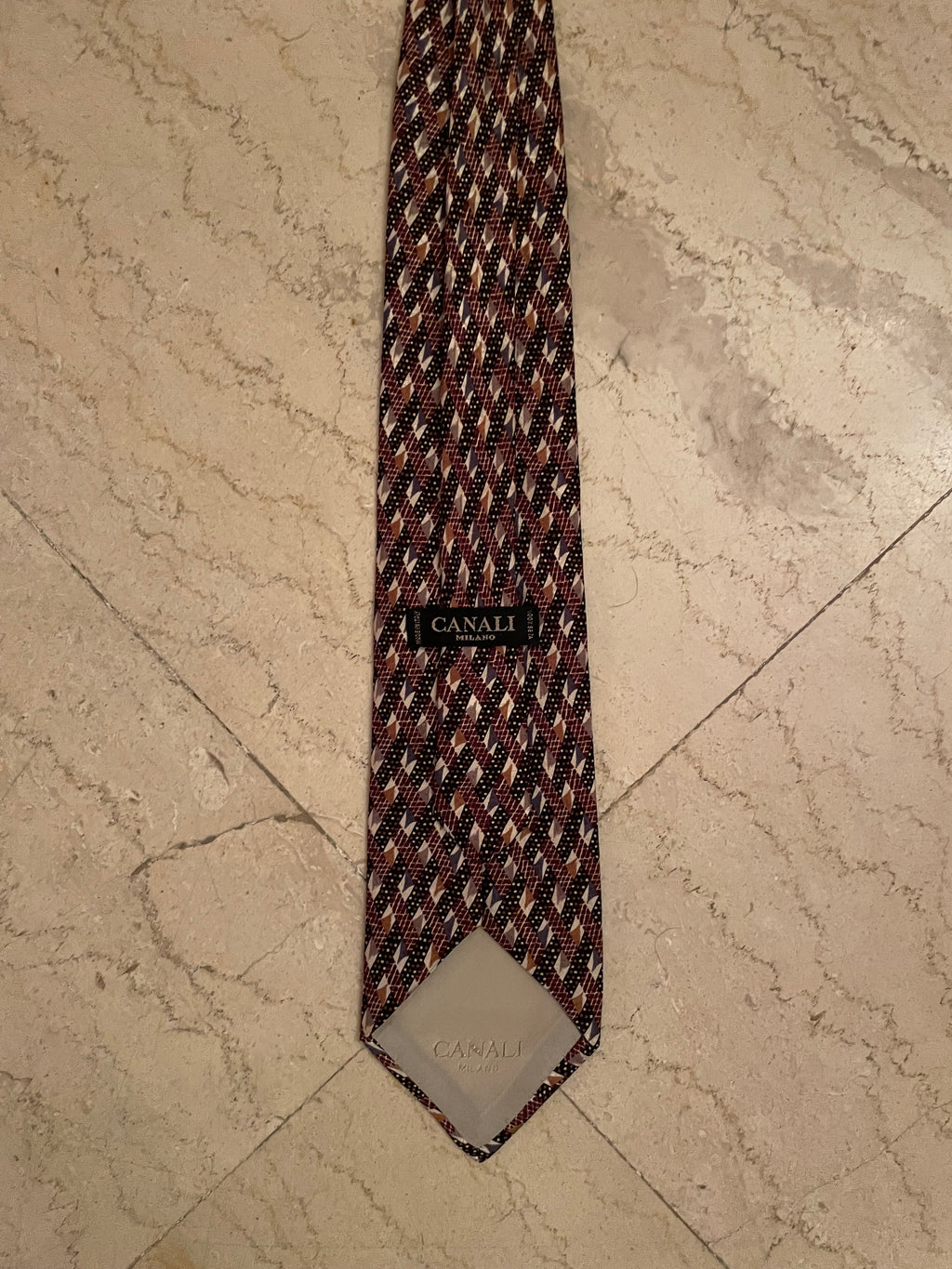 Canali Milano Silk Tie