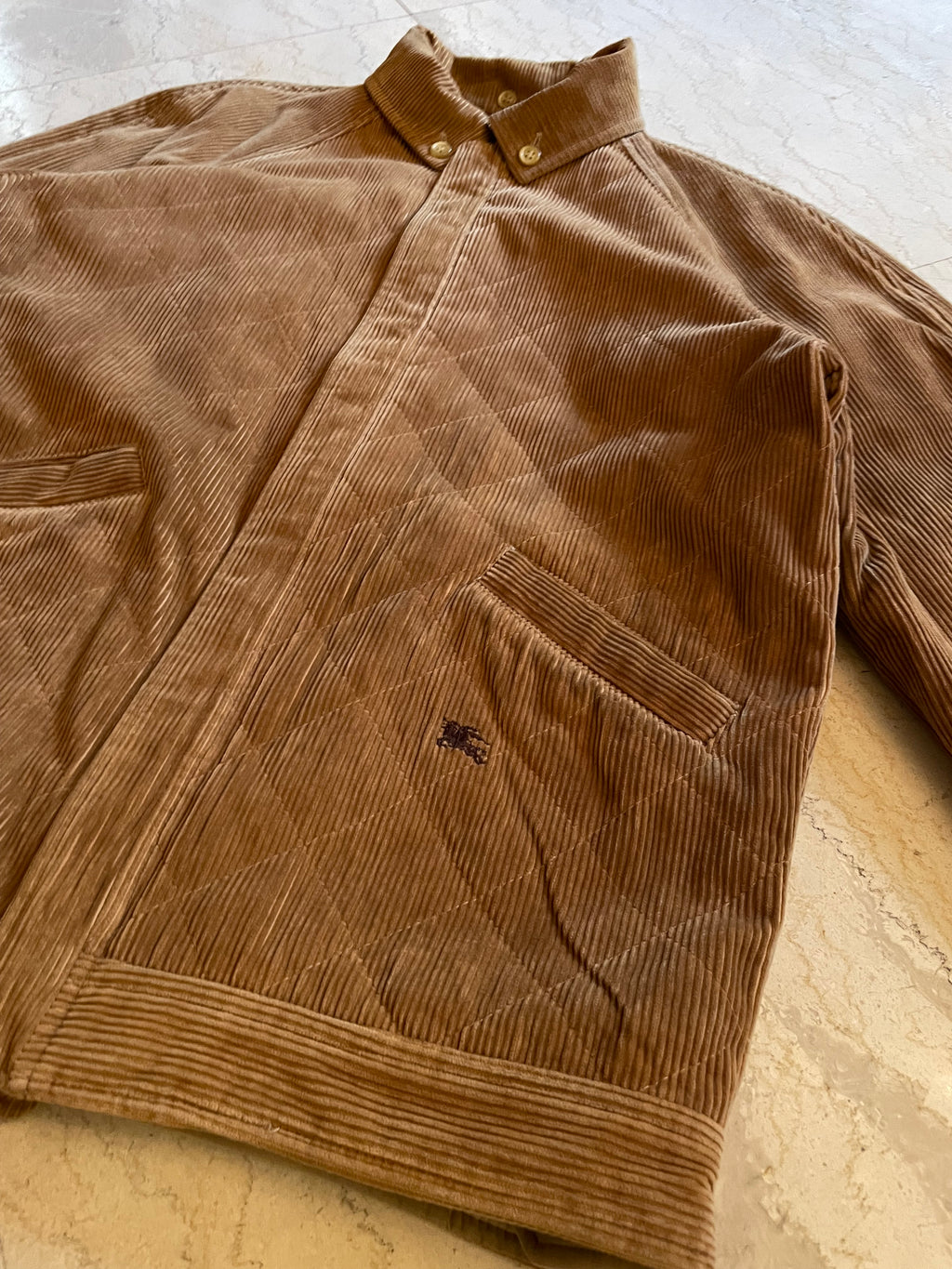 Burberrys’ Reversible Corduroy Jacket