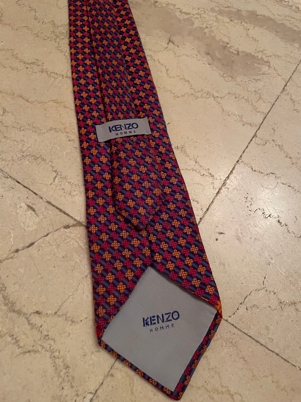 Kenzo Homme Silk Tie