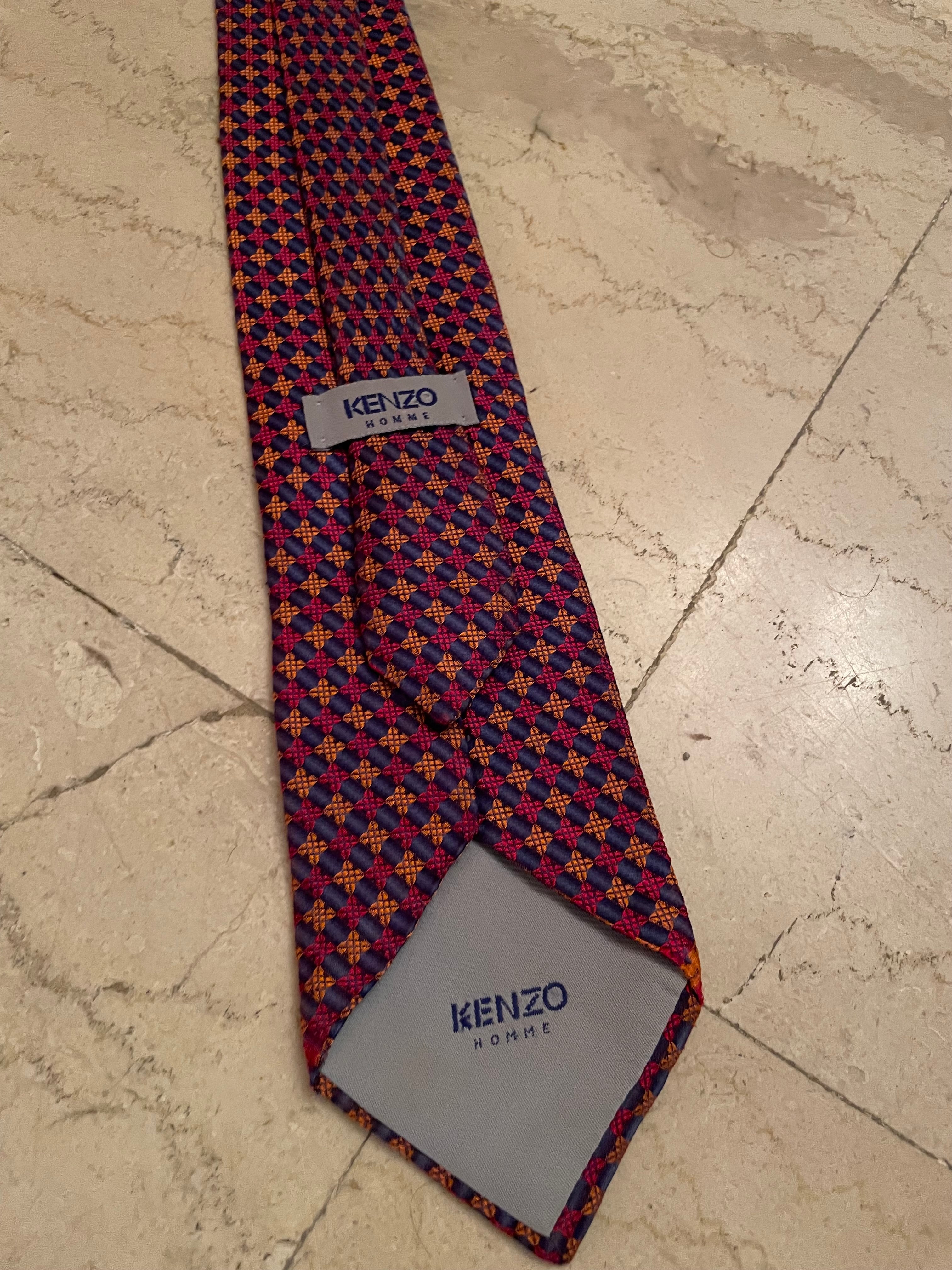 Kenzo Homme Silk Tie