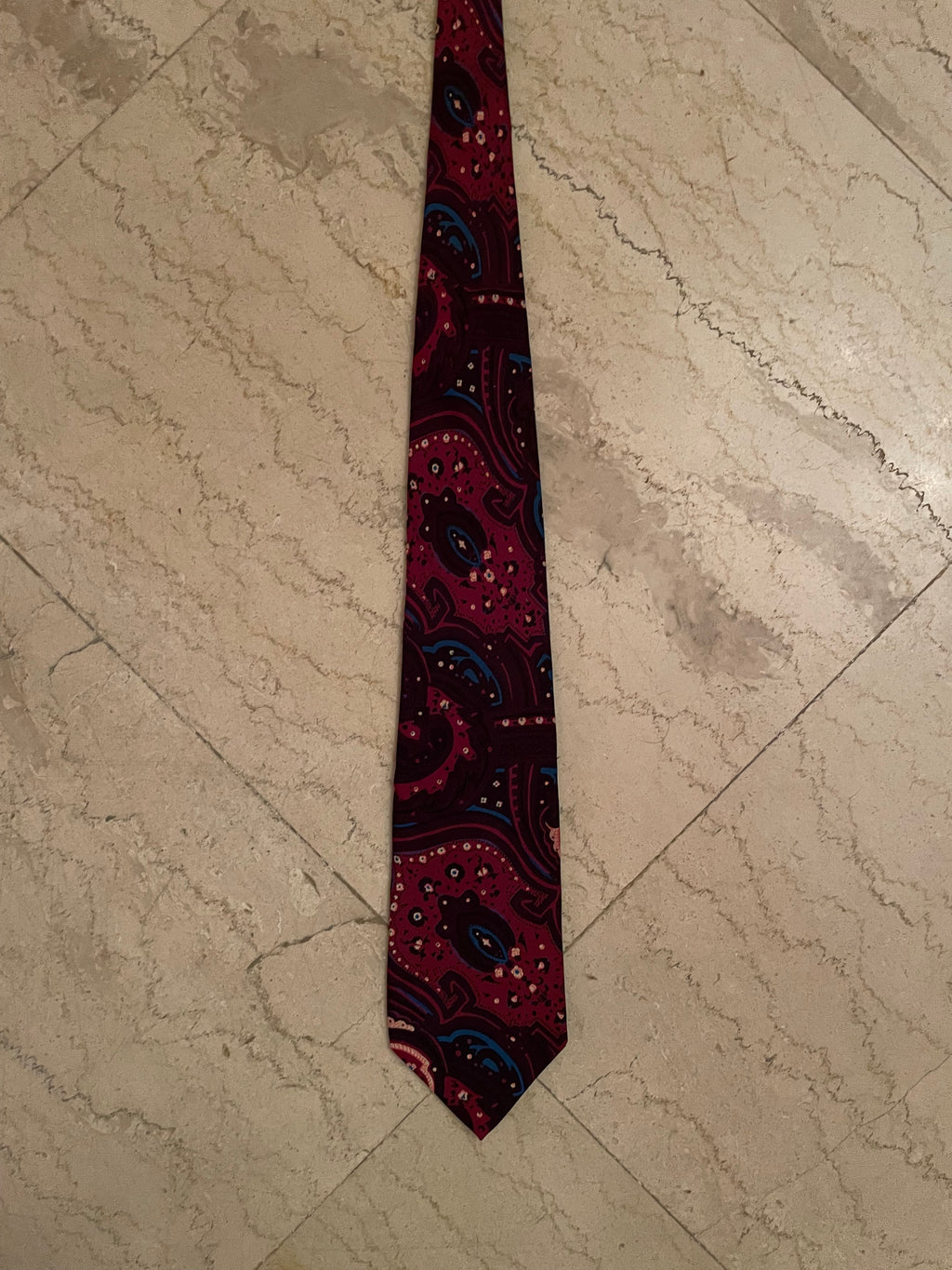 Yves Saint Laurent Silk Tie