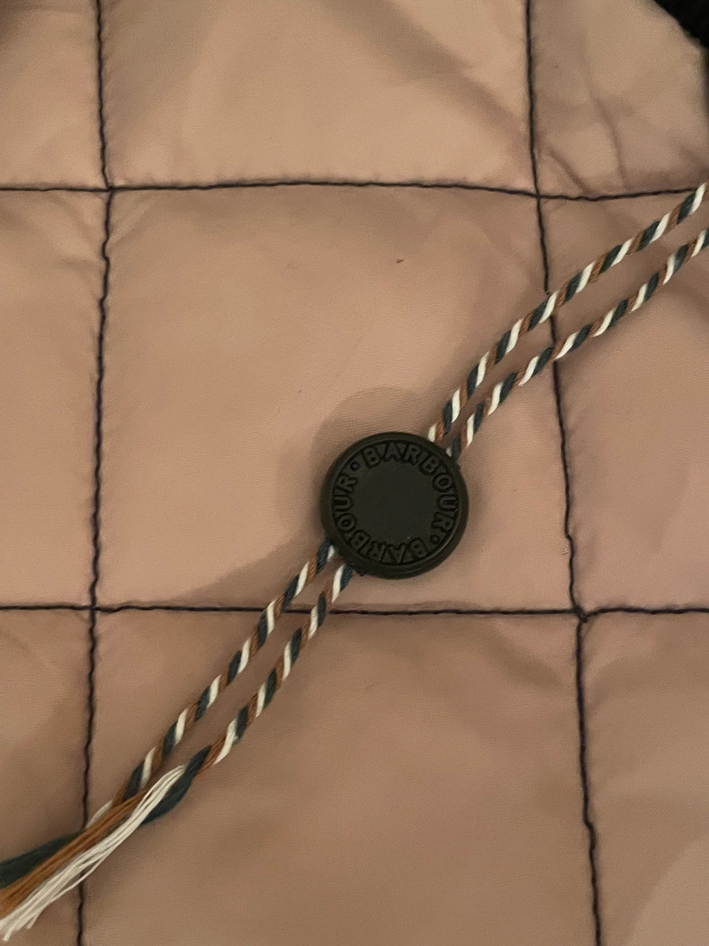 Barbour Tartan Quilted Jacket