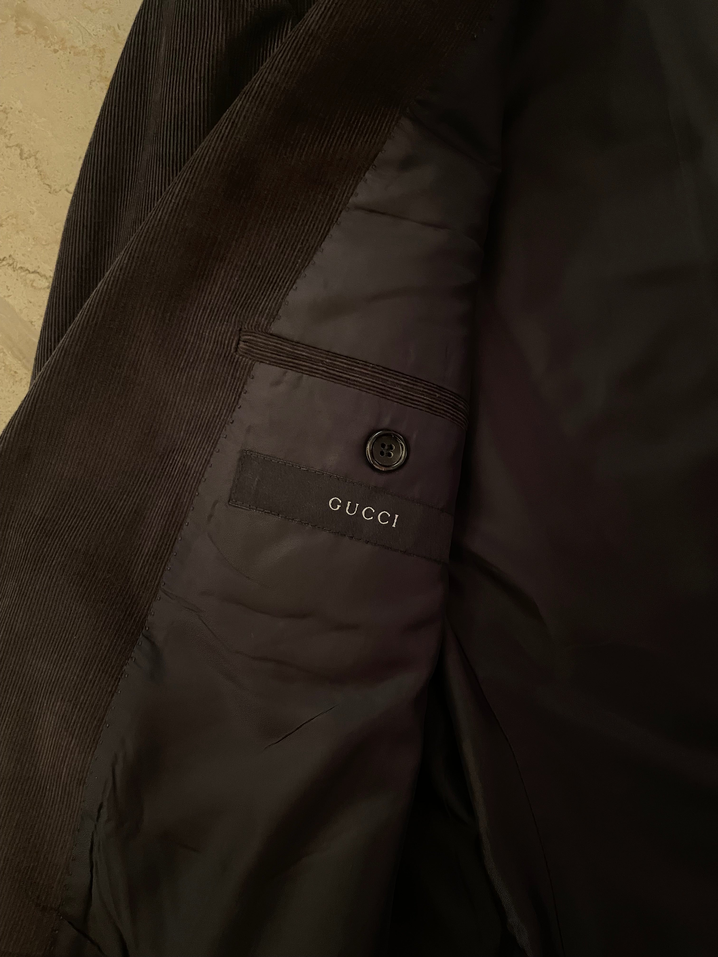 Tom Ford Era Gucci Corduroy Blazer