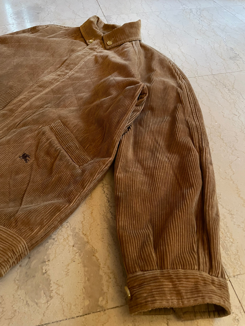 Burberrys’ Reversible Corduroy Jacket