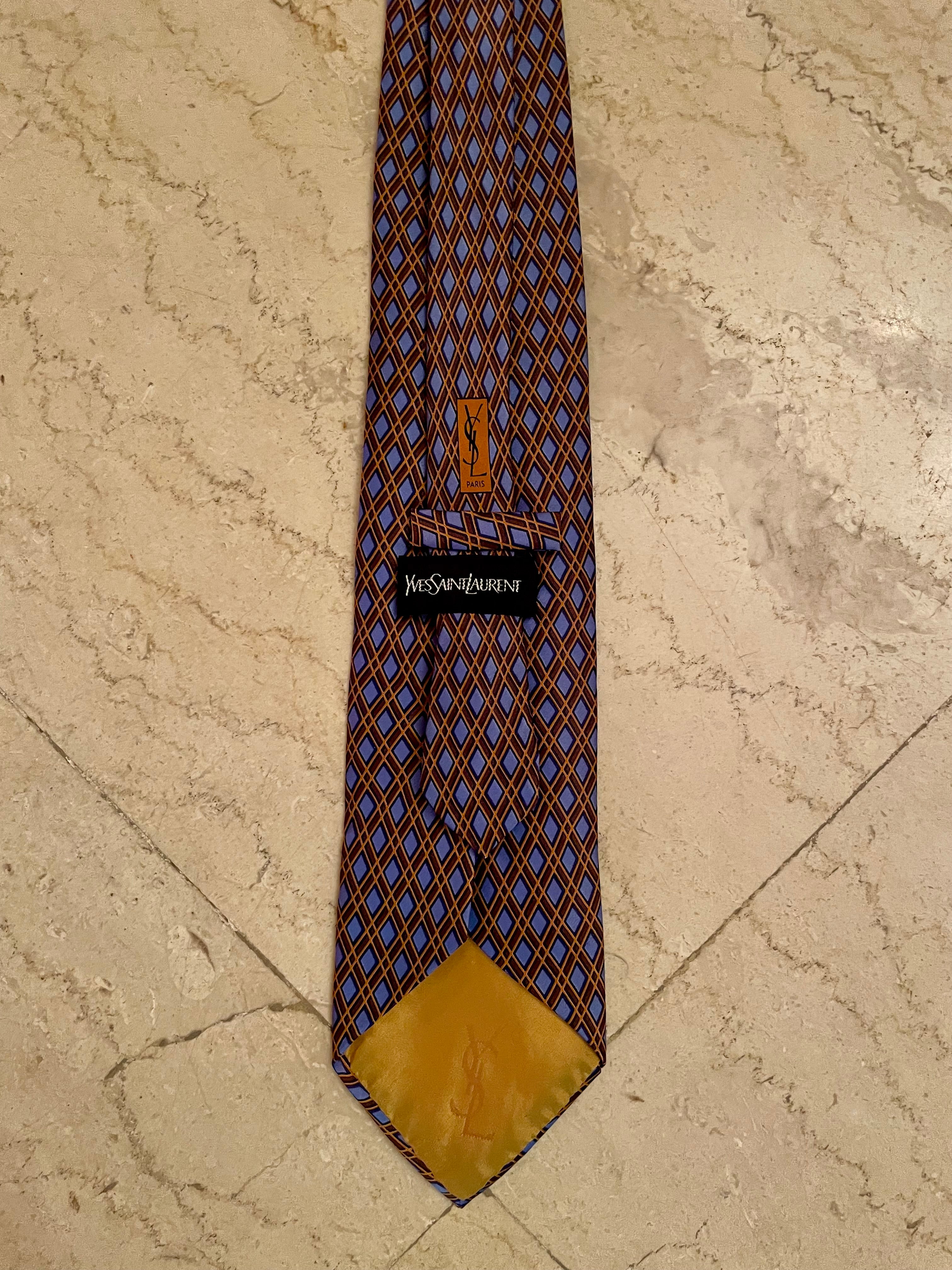 Yves Saint Laurent Silk Tie
