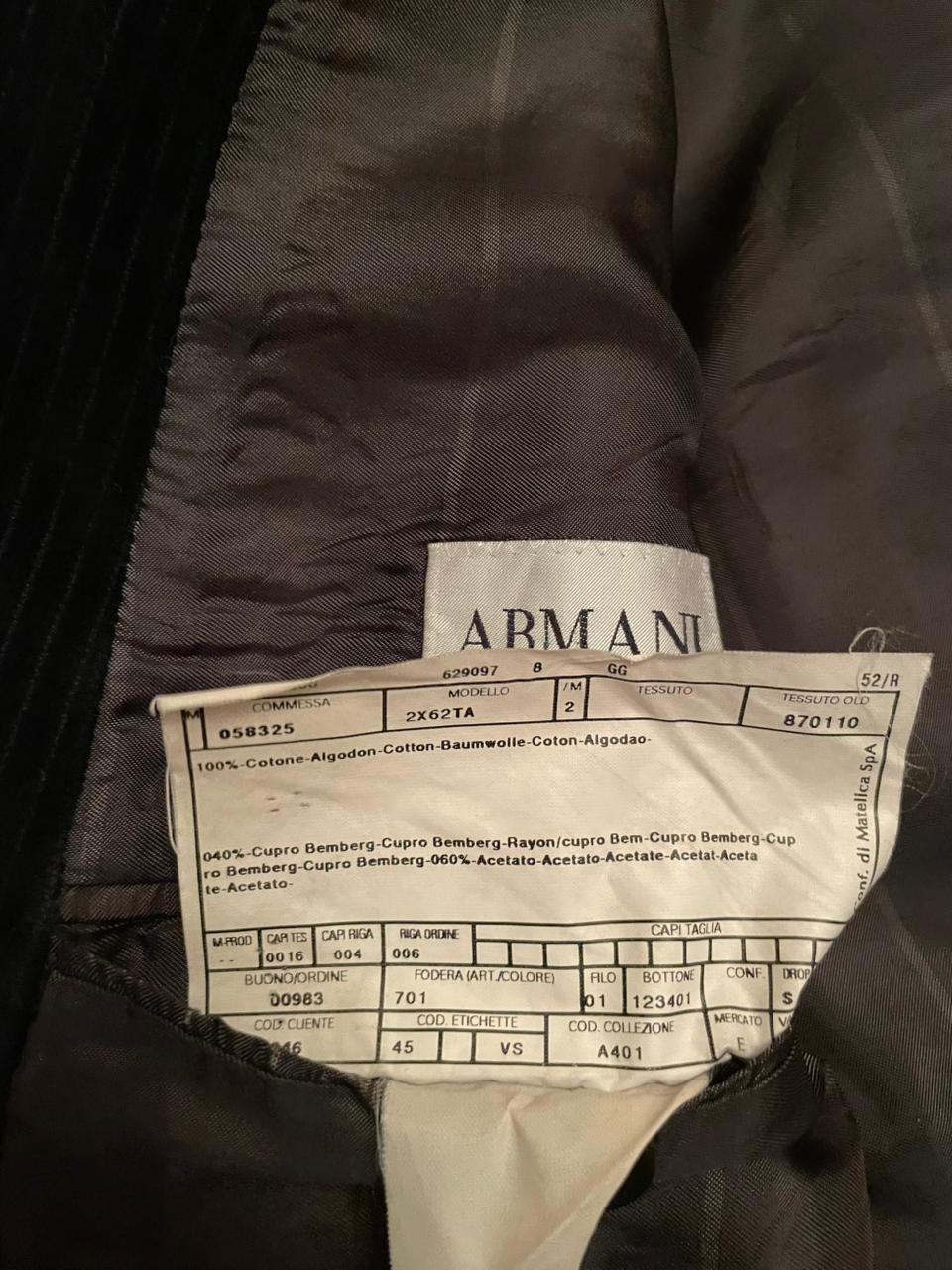 Armani Collezioni Corduroy Blazer